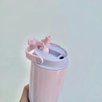 Cream Green Gradient Carry Handle Tumbler - Image 5
