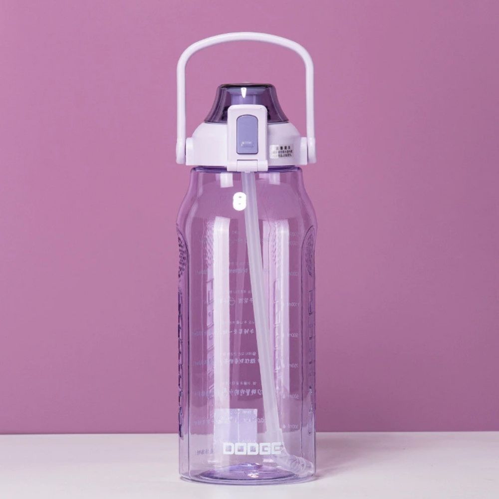 STE-127.jpg Purple Tritan Straw Bottle - Image 1
