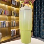 Green Gradient Travel Tumbler