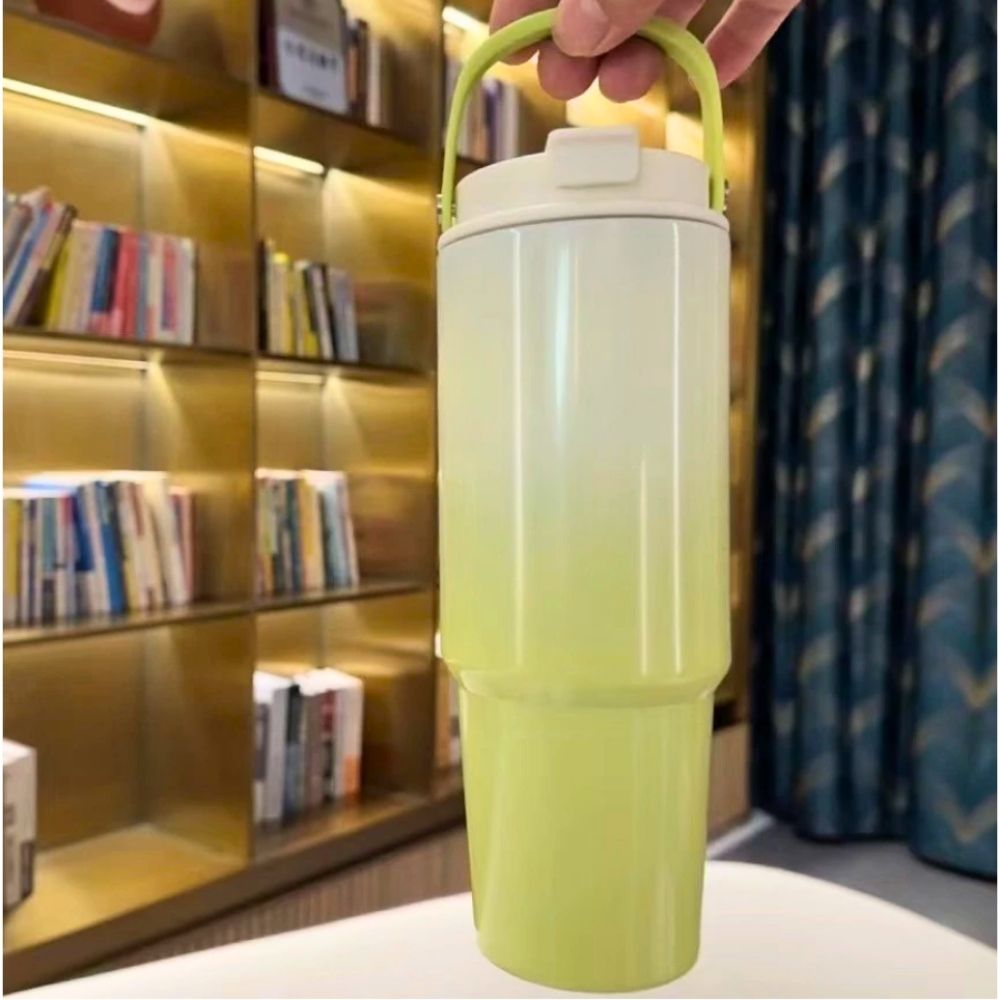 STE-28.jpg Green Gradient Travel Tumbler - Image 1