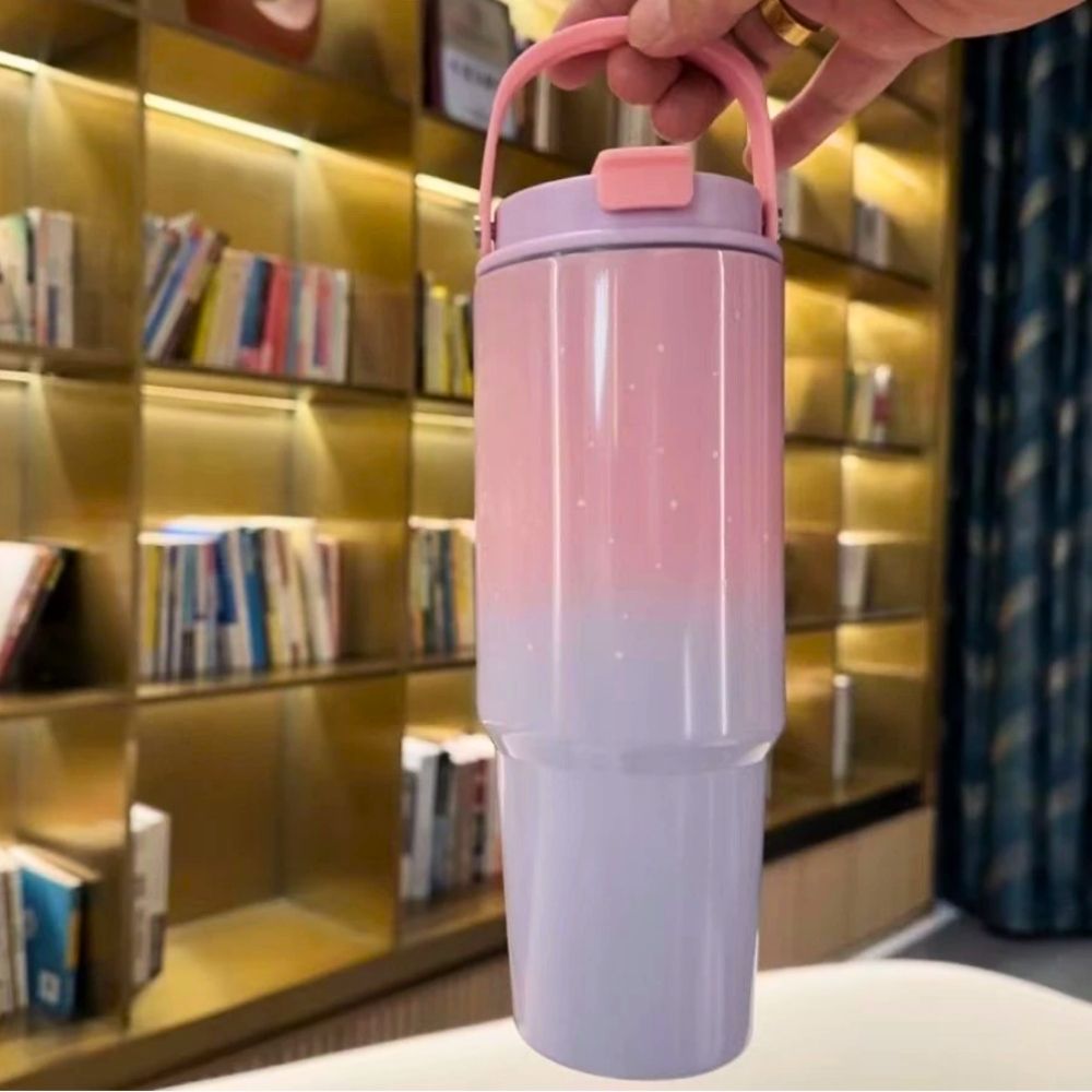 STE-34.jpg Pink Purple Travel Tumbler - Image 1