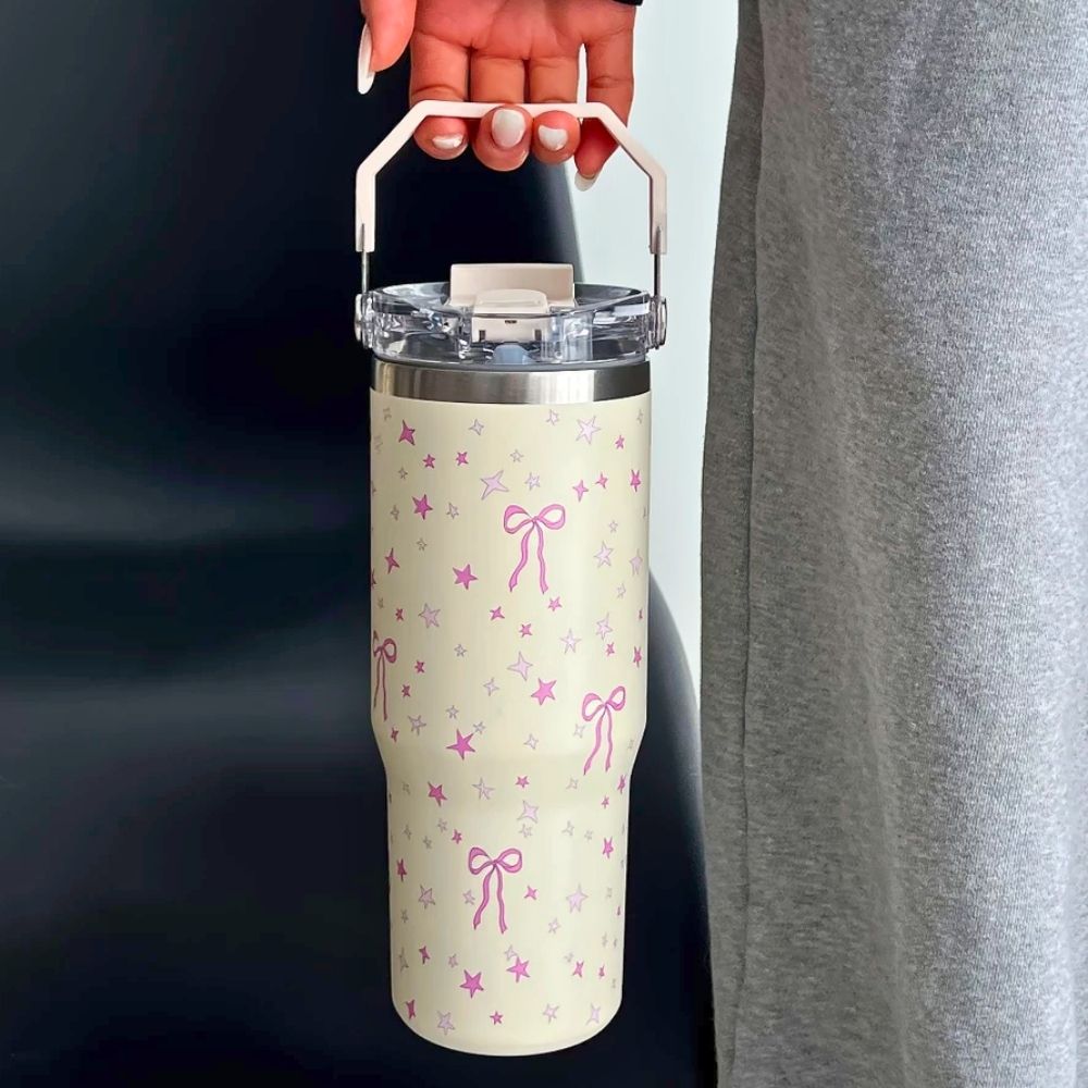 STE-7.jpg Star Bow Travel Tumbler - Image 1